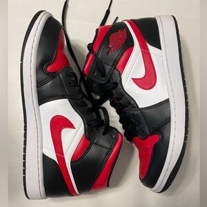 Red Air Jordan 1 Mid